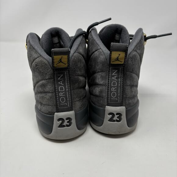 Air Jordan 12 Retro Size 6Y Kids GS Wolf Grey Shoe Trainer 153265-005 - Picture 3 of 7